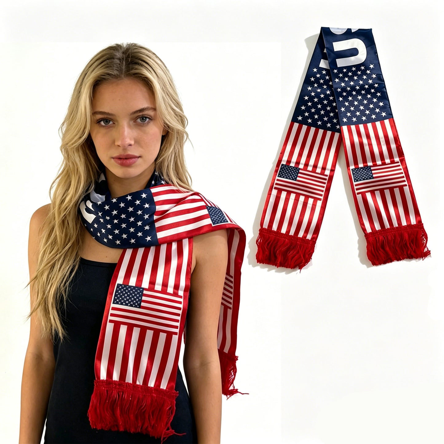 Team USA World Cup Soccer Fan Gear Set – Premium Patriotic Match-Day Supporters' Bundle
