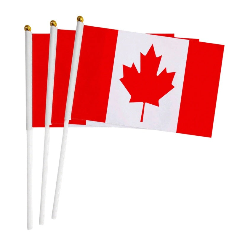 Team Canada 20-Piece Supporters' Kit | Maple Leaf Flag Cape & Game Day Cheer Set