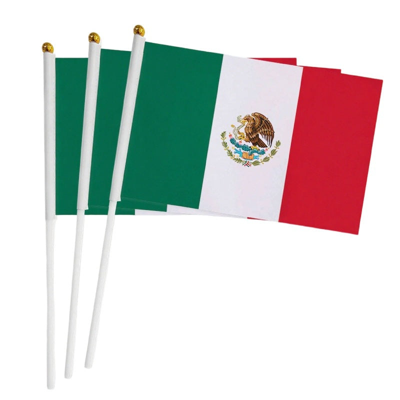 Mexico Fan Celebration Bundle | 20-Pc Match Day Set with Wearable Flag