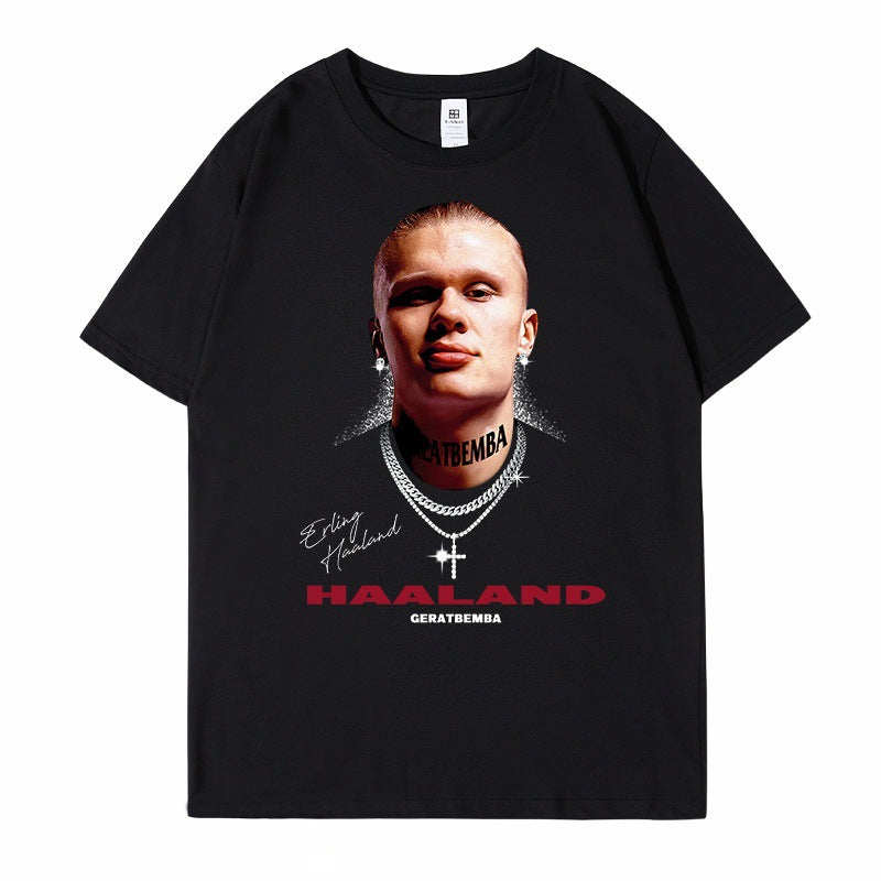 Nordic Striker fashion T-Shirt – 96% Cotton Minimalist Oversized Streetwear Tee