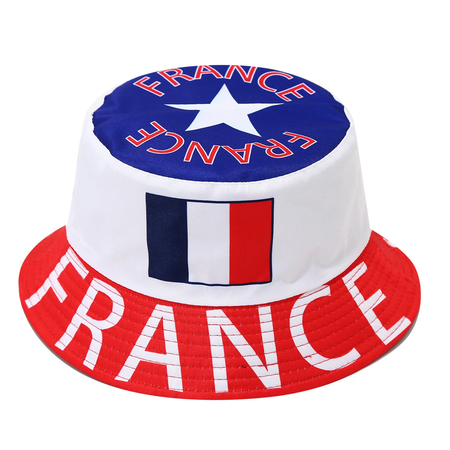 National Team Bucket Hat | Reversible Sun Protection Fisherman Cap for Soccer Fans & Outdoor Events