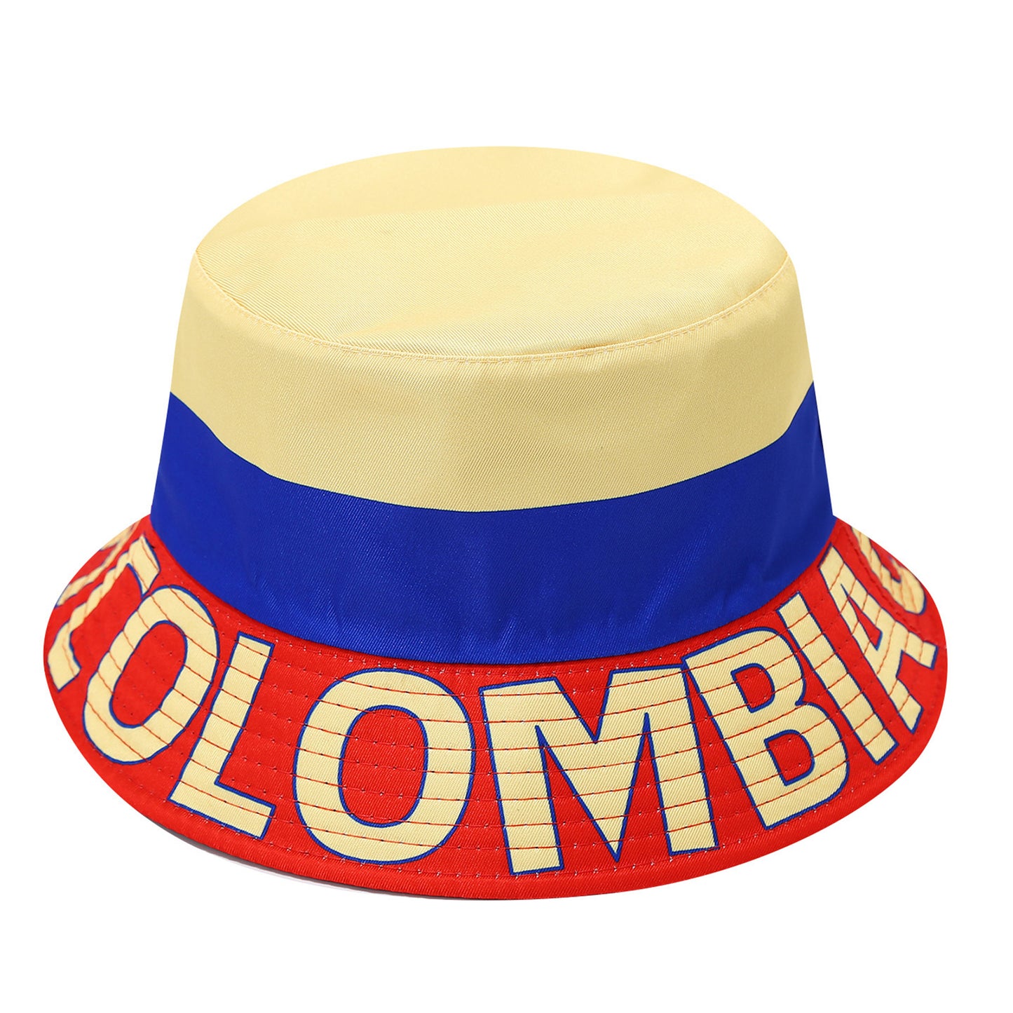 National Team Bucket Hat | Reversible Sun Protection Fisherman Cap for Soccer Fans & Outdoor Events