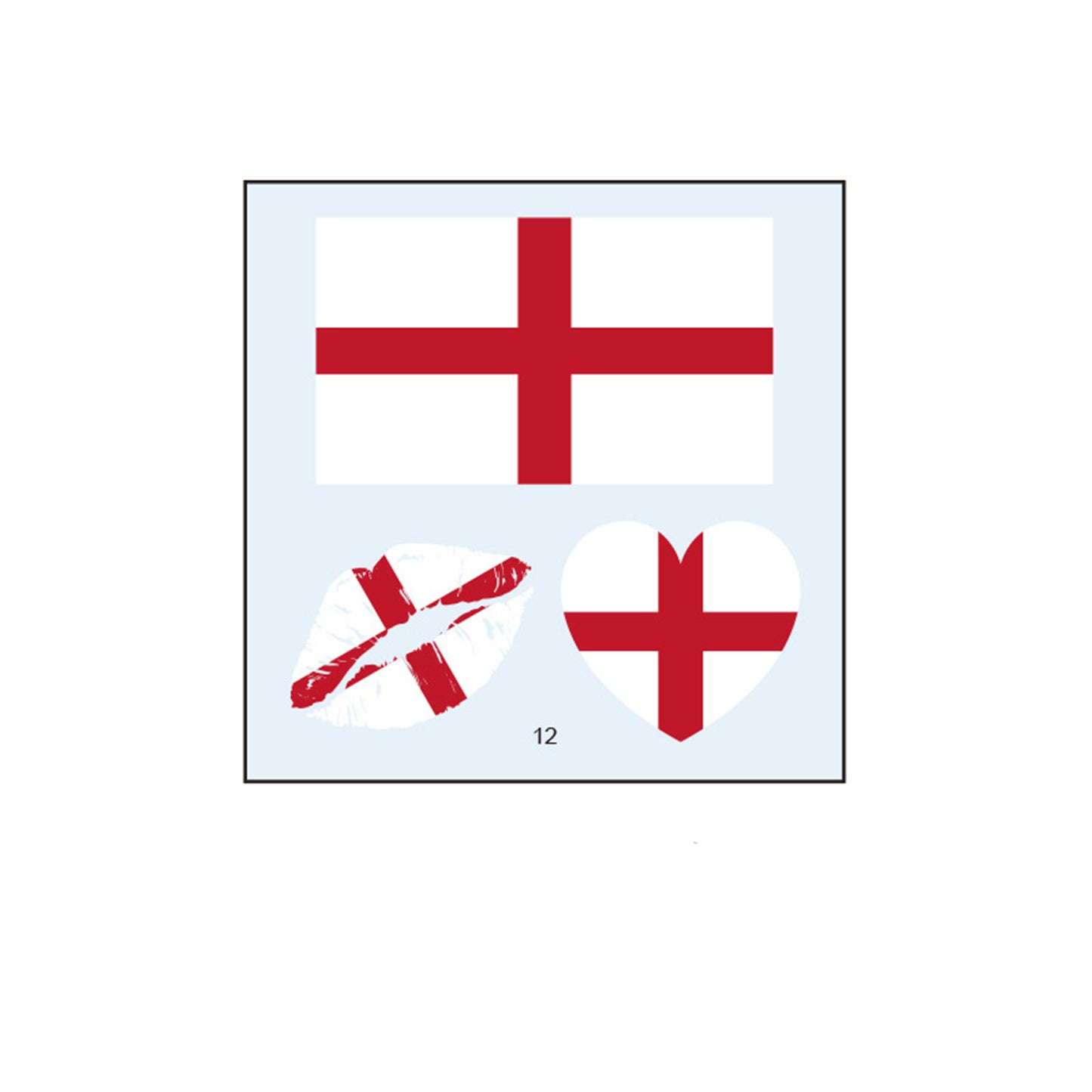 Team England Victory Fan Set – 20-Piece Premium "Three Lions" Supporters' Mega Bundle