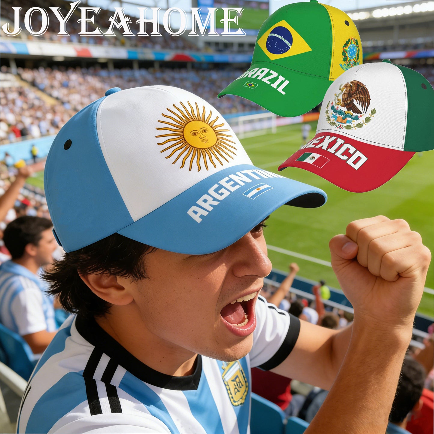 Premium National Team Baseball Cap | Breathable Sport Hat for Fans & Supporters