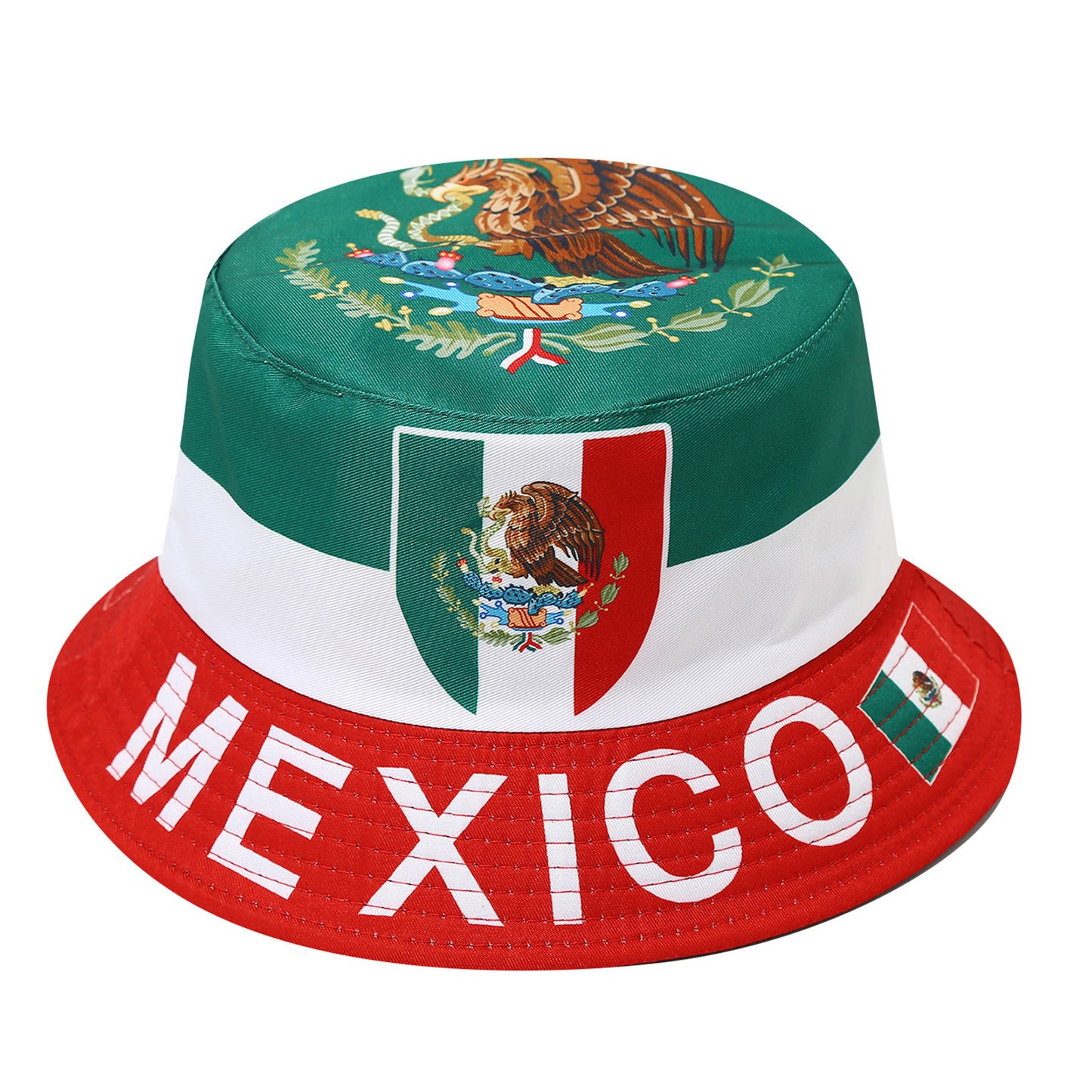 National Team Bucket Hat | Reversible Sun Protection Fisherman Cap for Soccer Fans & Outdoor Events