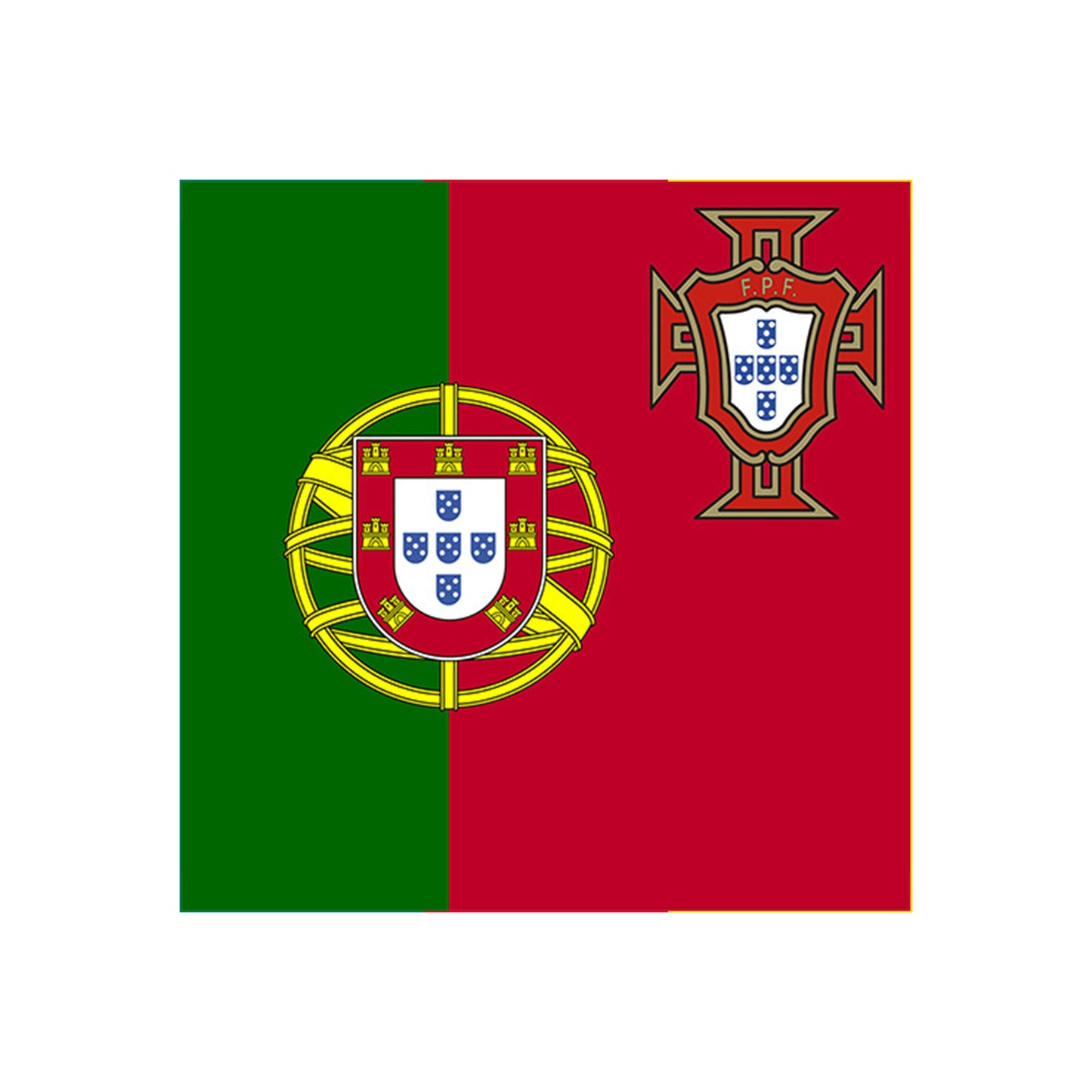 National Flag Banner & Tablecloth | Large Cheering Flag for Stadiums & Heavy-Duty Table Cover for Parties