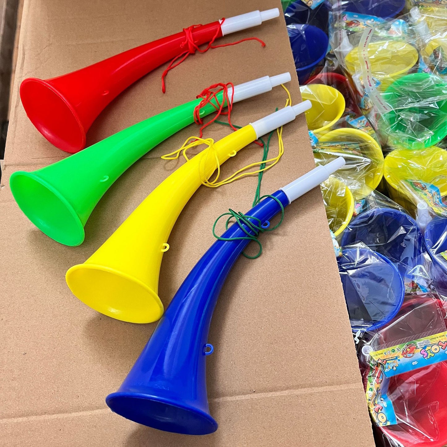 Soccer Stadium Vuvuzela Horn | Loud Cheering Horn for World Cup Fans & Sports Events