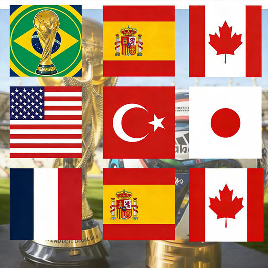 Sport Nation Flag Bandana | Head Wrap Scarves for Football Fans & Supporters