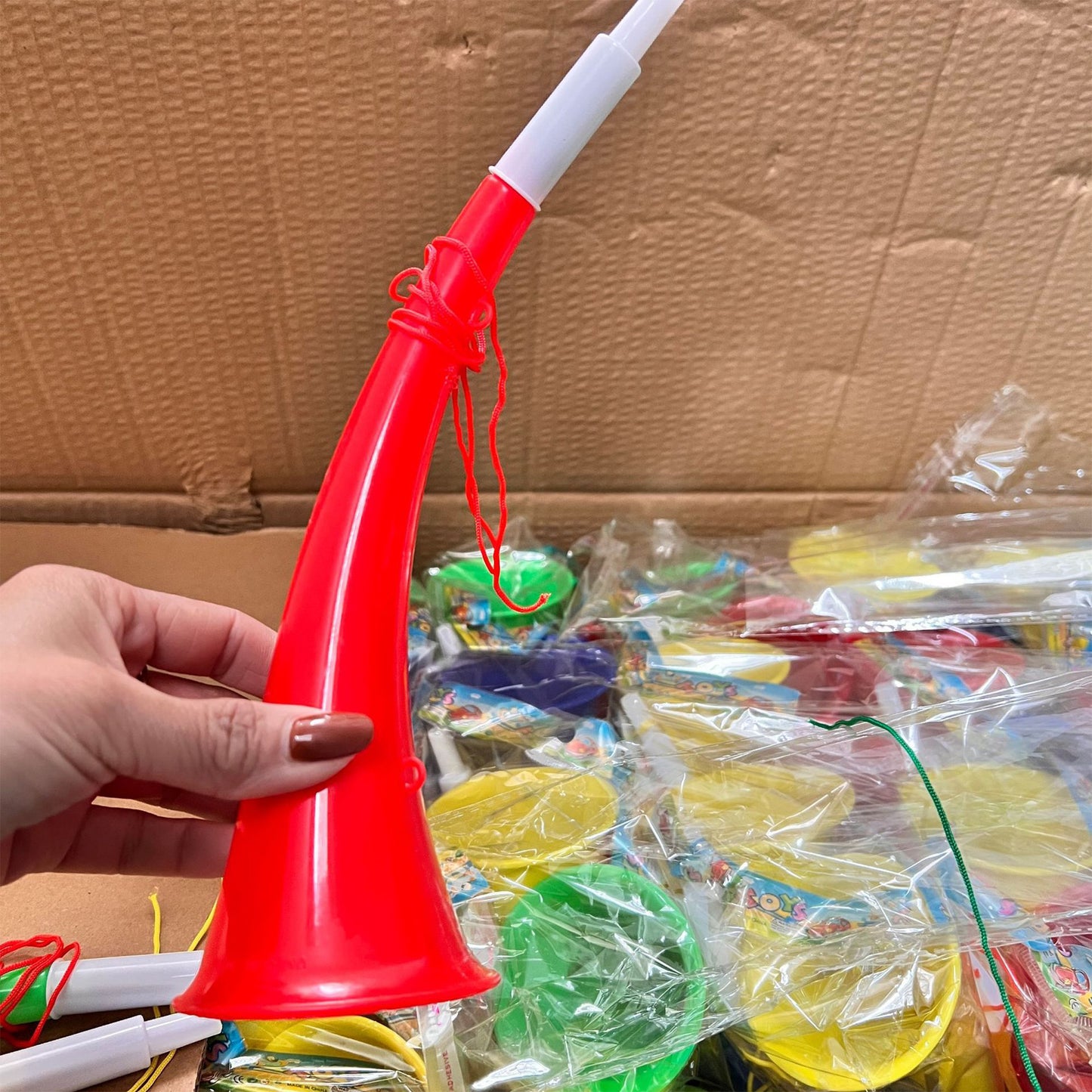 Soccer Stadium Vuvuzela Horn | Loud Cheering Horn for World Cup Fans & Sports Events