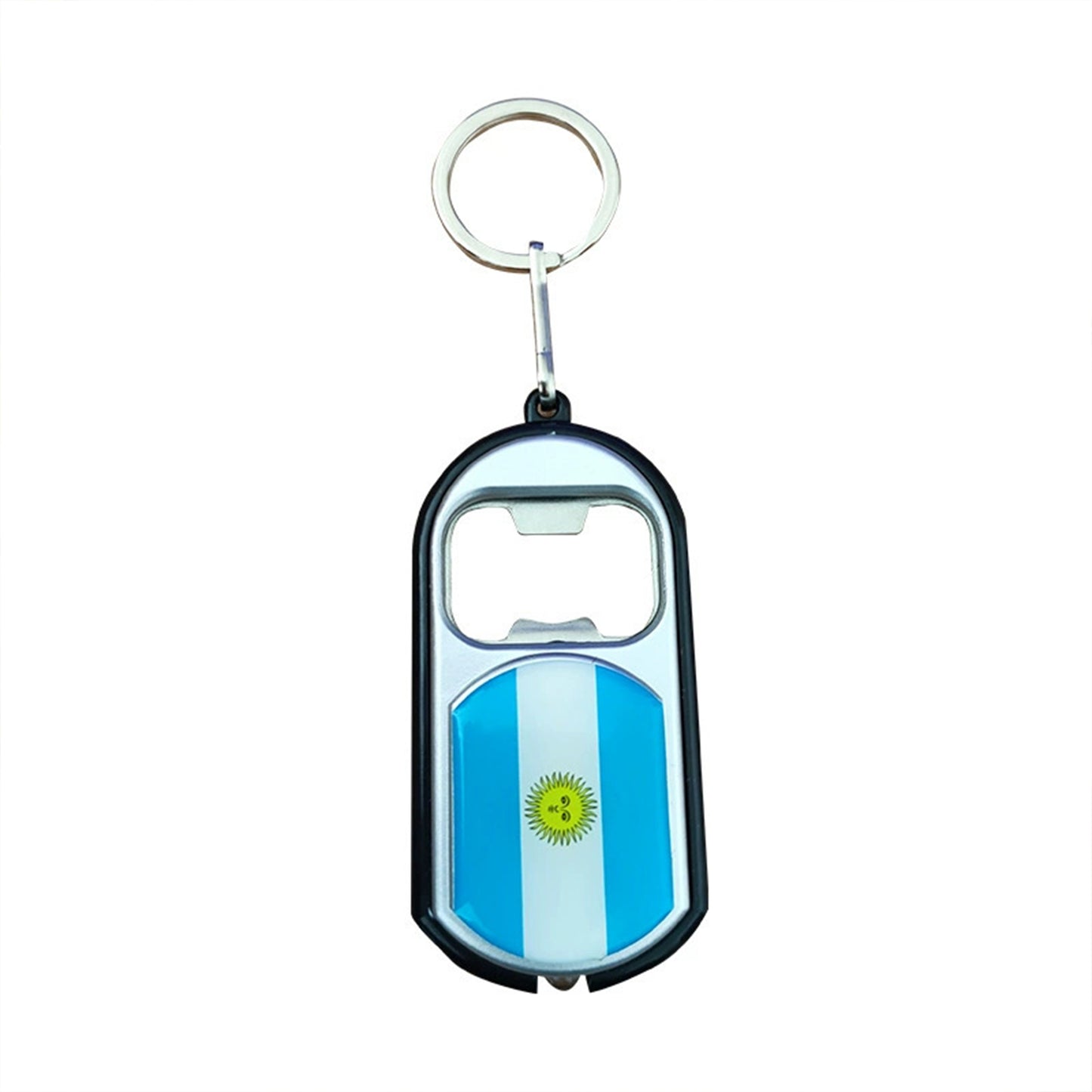 World Cup Theme Bottle Opener | Portable Metal Beer Opener for Football Fans & Game Day