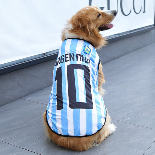 Dog Jersey | Breathable National Team Pet Shirt for Dogs