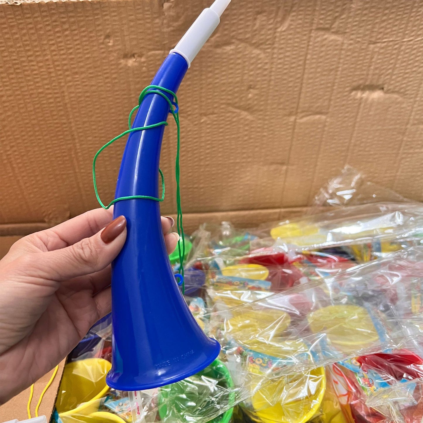 Soccer Stadium Vuvuzela Horn | Loud Cheering Horn for World Cup Fans & Sports Events