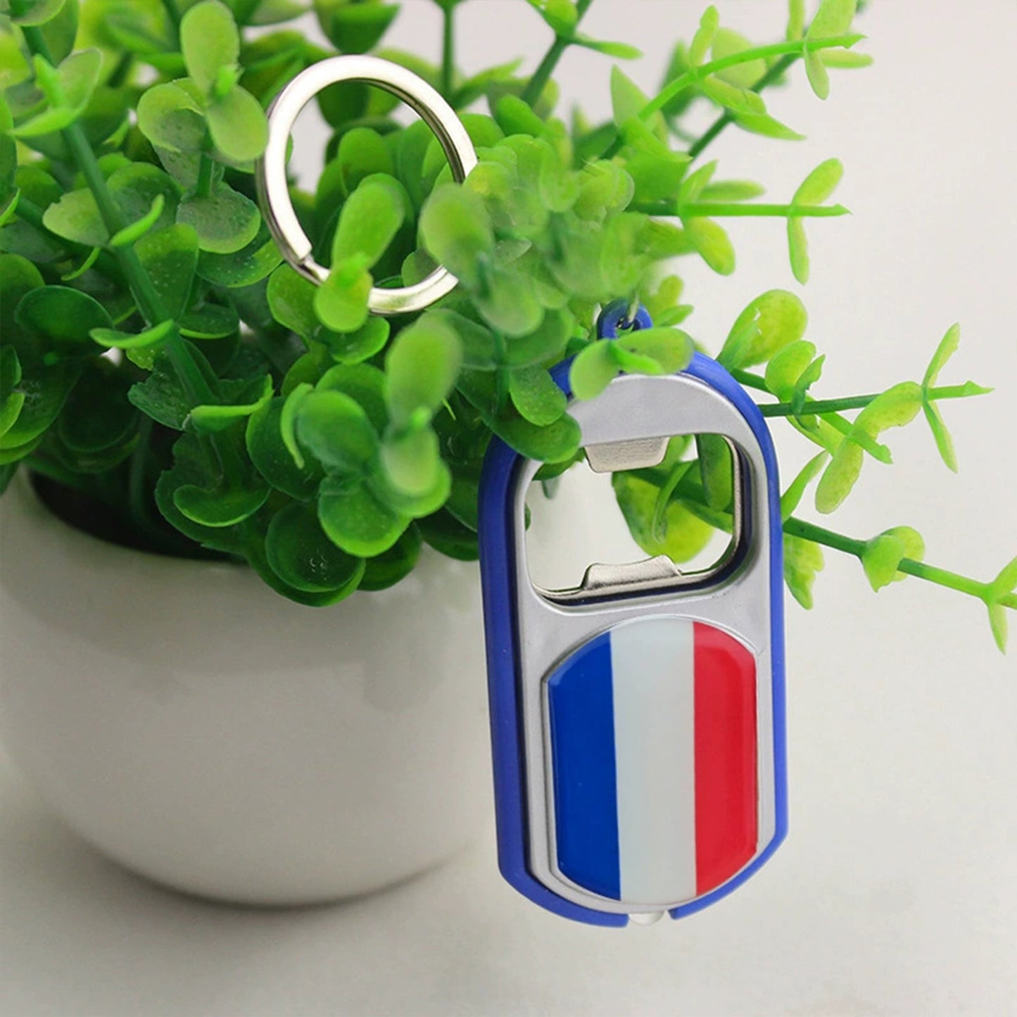 World Cup Theme Bottle Opener | Portable Metal Beer Opener for Football Fans & Game Day