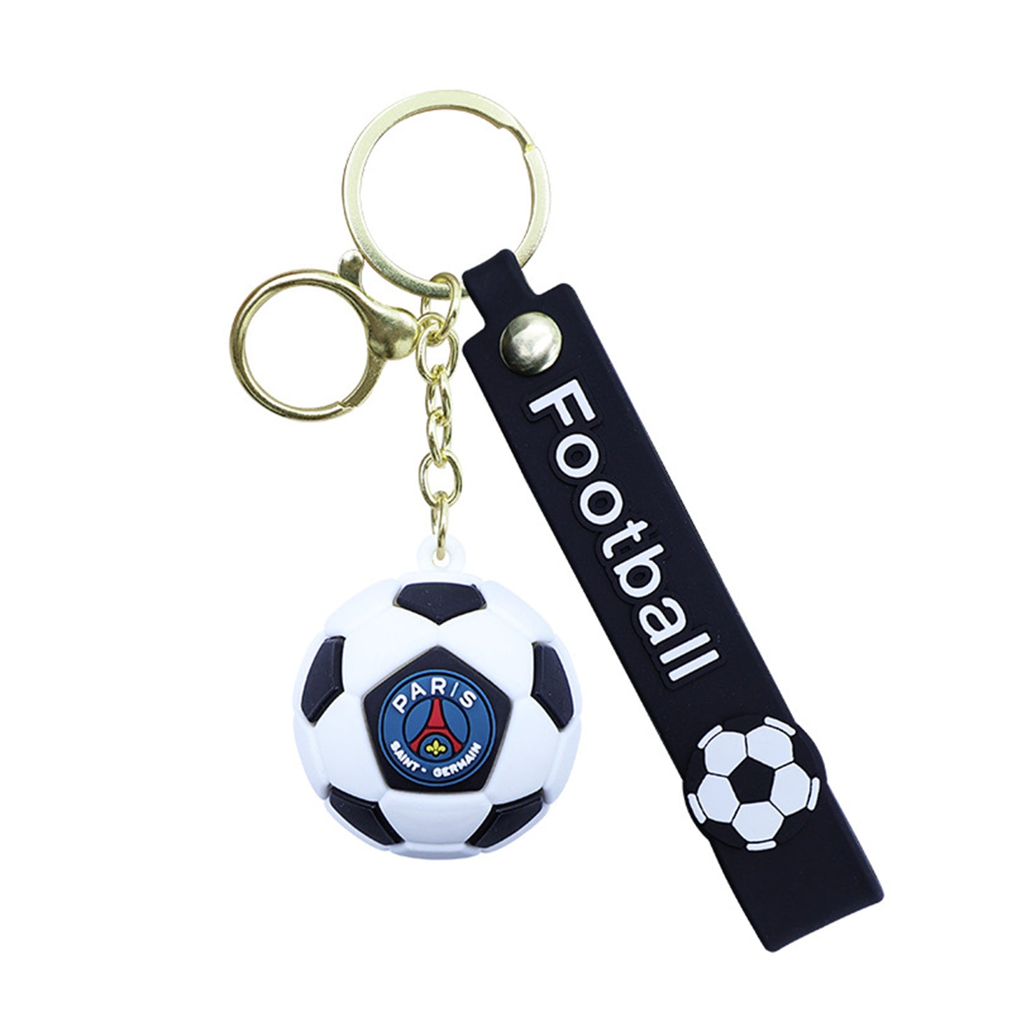 【Free Gift】3D Silicone Football Jersey & Ball Keychains