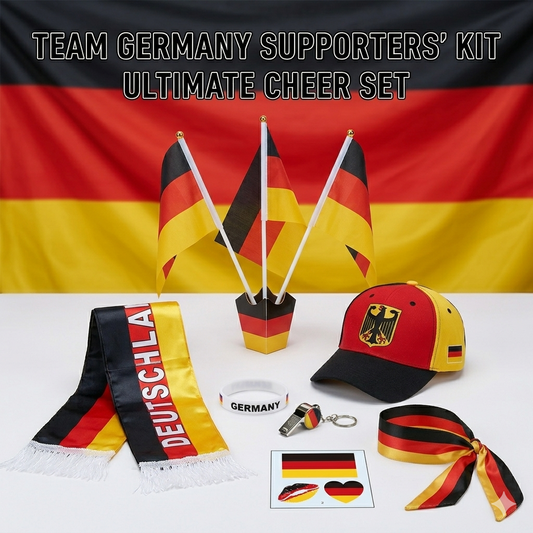 Team Germany World Cup Fan Gear Bundle – 20-Piece Professional Supporters' Collection