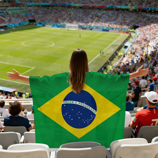 Team Brazil Match-Day Fan Kit – Complete 20-Piece Samba Spirit Supporters' Bundle